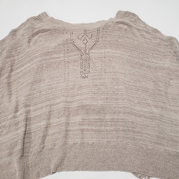 Free People Kona Pointelle Knit Poncho Cover-Up - Picture 5 of 9